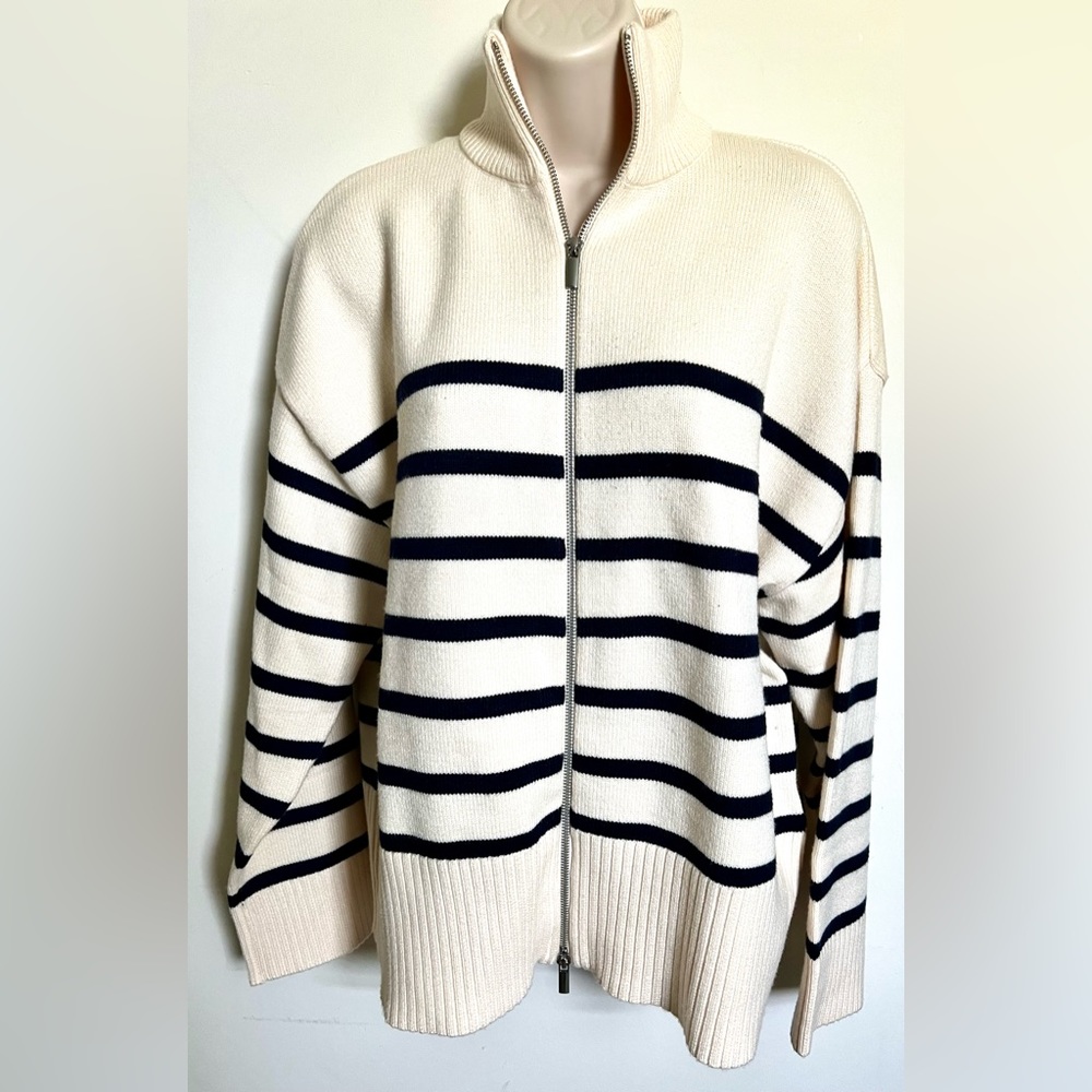 Zara, Women’s stripe sweater, Medium